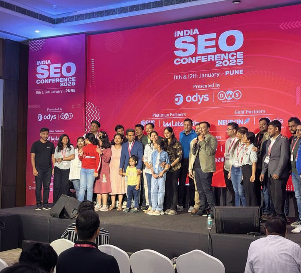 Chinmay in SEO Conference